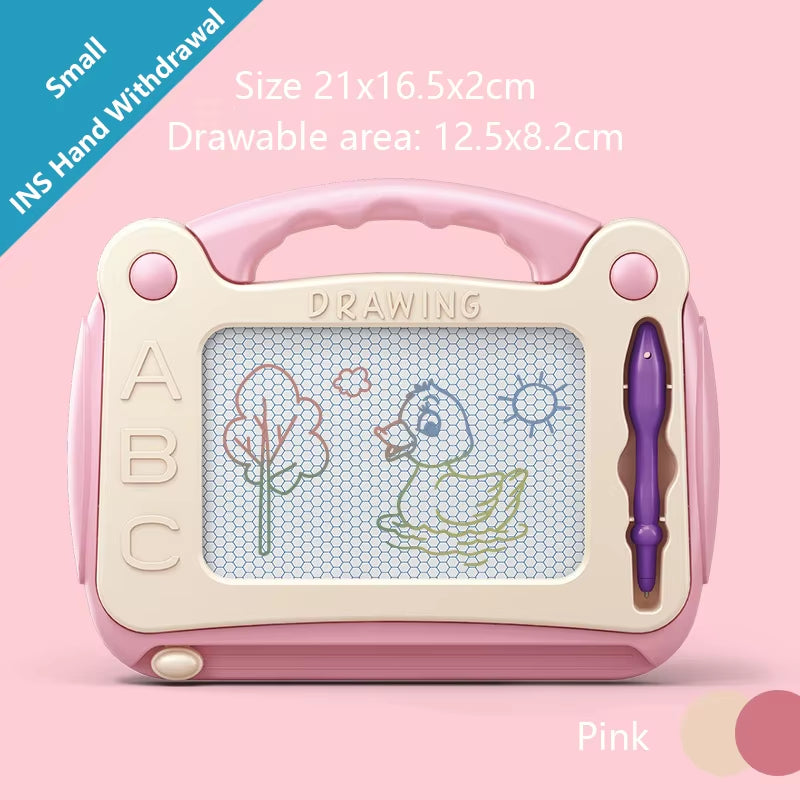 Magnetic Drawing Board for Kids - Colorful Graffiti Art Tool & Educational Toy Gift