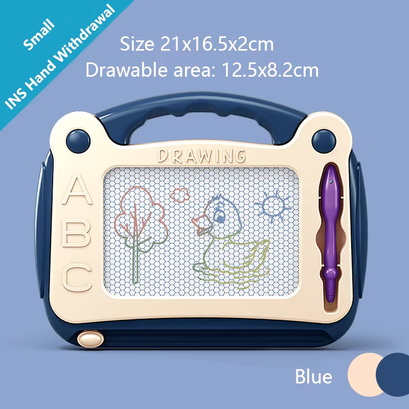 Magnetic Drawing Board for Kids - Colorful Graffiti Art Tool & Educational Toy Gift