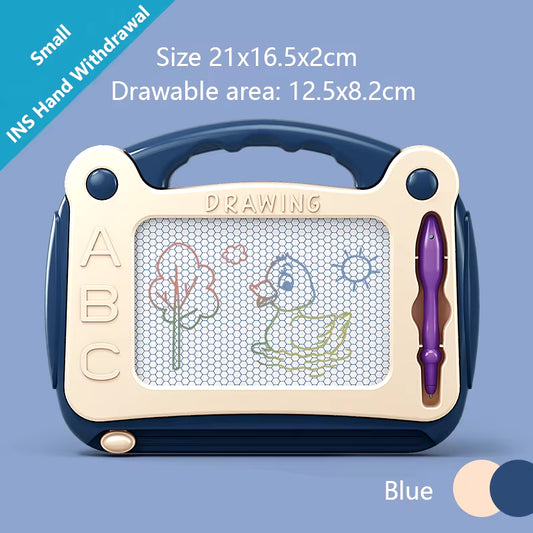 Magnetic Drawing Board for Kids - Colorful Graffiti Art Tool & Educational Toy Gift