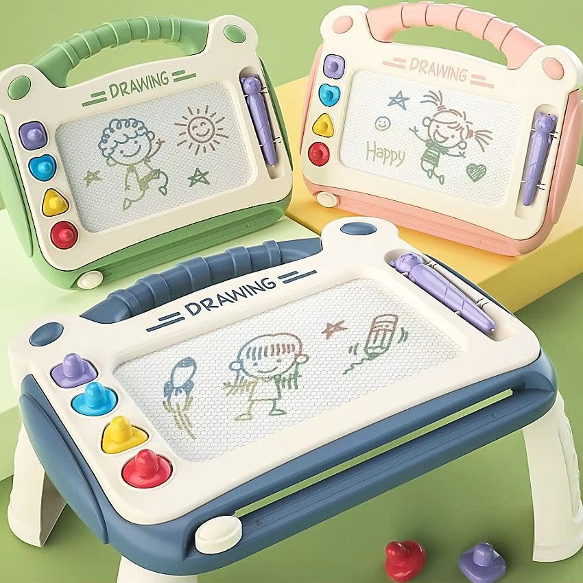 Magnetic Drawing Board for Kids - Colorful Graffiti Art Tool & Educational Toy Gift