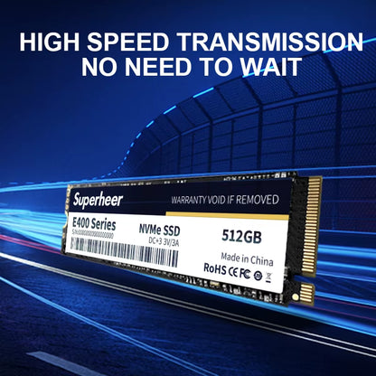 M2 SSD Nvme 256GB 128GB 512GB SUPERHEER M.2 Pcie 3.0 1TB Hard Drive 2280 Internal Solid State Disk for Laptop Desktop
